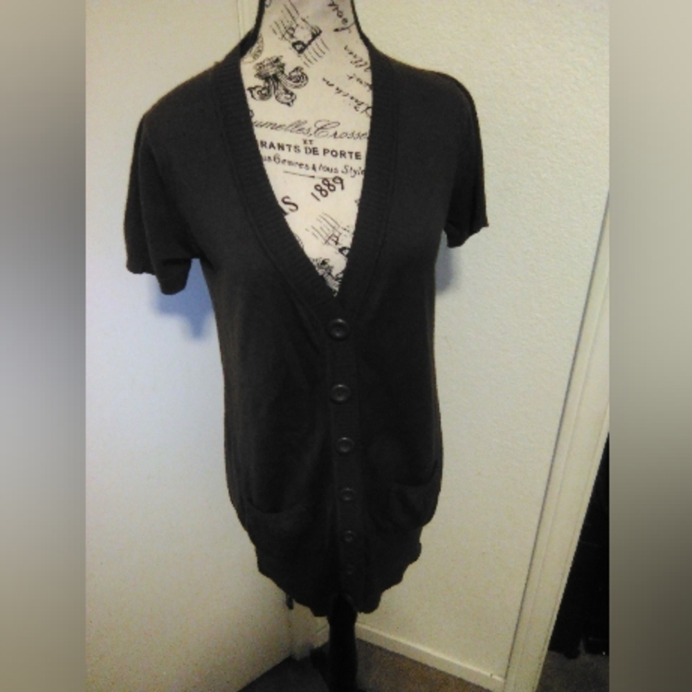 Xhilaration's Brown short sleeve cardigan